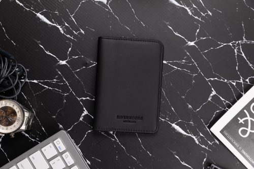 Leather Card Holder – Black