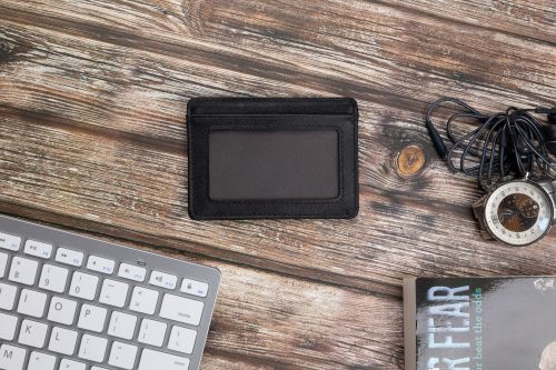 Slim Card Holder – Black