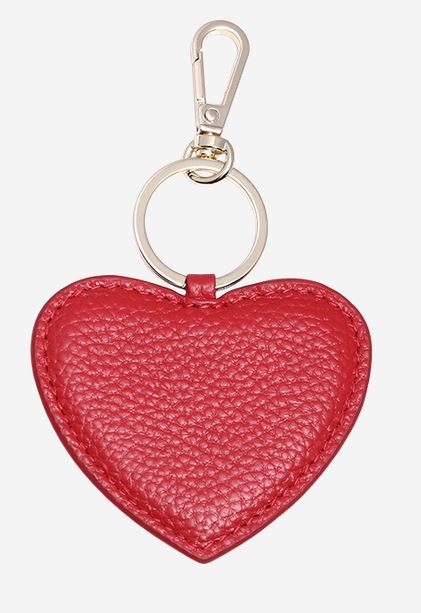 Heart Key Ring – Red