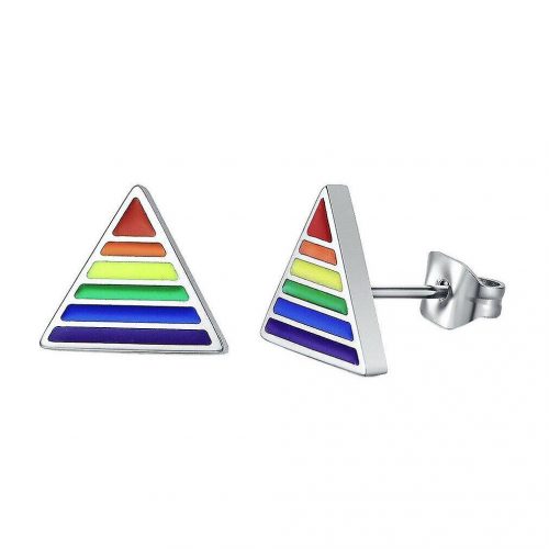 Rainbow Ear Studs
