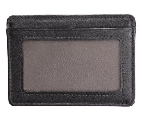Slim Card Holder – Black
