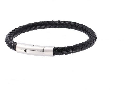 Plaited Leather Bracelet